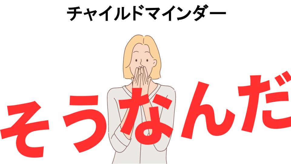 意味ないと思う人におすすめ！チャイルドマインダーの代わり